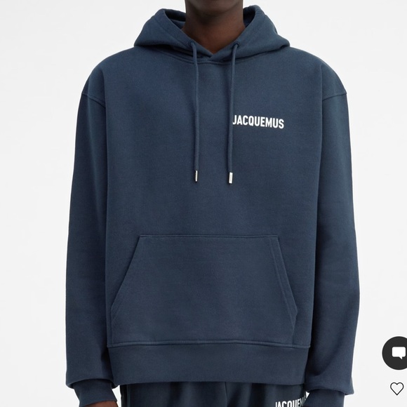 Jacquemus Le Sweatshirt Navy Small - Picture 3 of 7